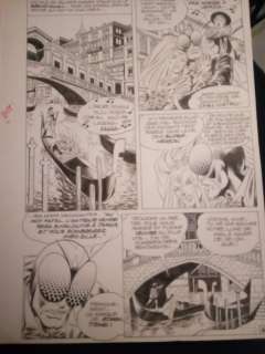 Jean-Yves Mitton - Original Page Art + Colour Layer  - Mikros Episode #18  - Page 6  - (1982)