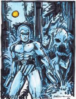 Kevin Eastman | Phantom Cover Layout 4 | Kevin Eastman