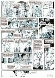 Adrien Floch | Les naufragés d’Ythaq, Terra Incognita, planche originale Ã  l’encre de chine pour cet album paru en … | Septimus