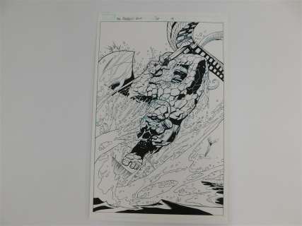 Original Comic Art - Marvel Adventures Fantastic Four Full Page Splash | Bodnars Auction