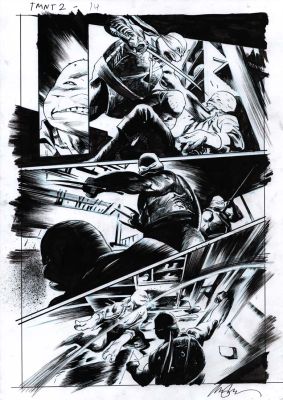 Rafael Albuquerque | Teenage Mutant Ninja Turtles #2 Page 14 | Essential Sequential