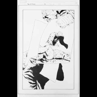 HULK & THING: HARD KNOCKS #3 p1 Title Page by Jae Lee & Bruce Jones