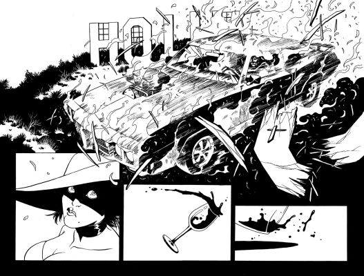 Kristian Rossi | Rerunman pages 2 and 3 | NRisso Art