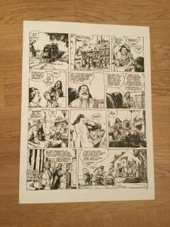 Franz | Planche originale (p.10)  - Compagnons de fortune T2  - Au milieu de nulle part  - (2002) | Catawiki