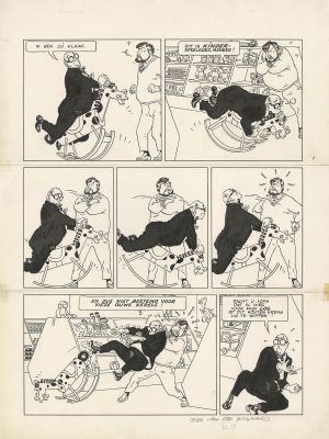 Van Den Boogaard | Léon-la-terreur s’en balance | Galerie Champaka