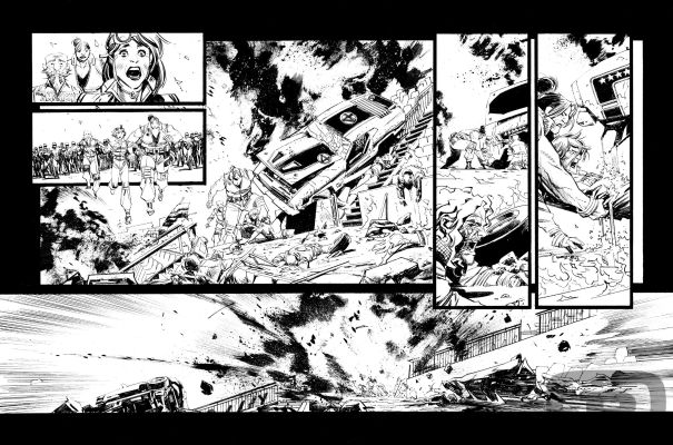 Sean Murphy | The Last Driver, Volume 3, Page 04 - Original Artwork by Sean Murphy | Pulp’s Art