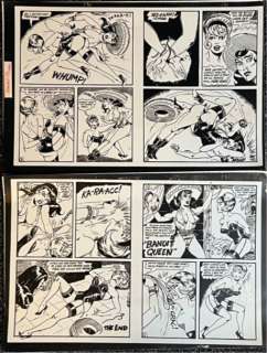 VINTAGE RARE COMIC BANDI QUEEN illustrated by ENEG | misc / divers