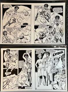 VINTAGE RARE COMIC LYDIA BY ENEG | misc / divers