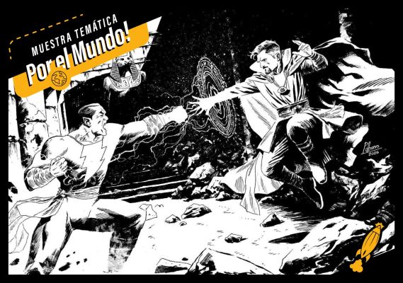 Dr Stranger and Black Adam in Egypt – DE BONIS | NRisso Art