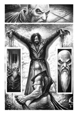 Clint Langley Church of Hell 7p14 Original art 2000AD | eBay US (Buy It Now)