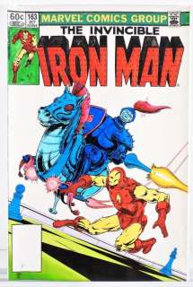 Marvel Comics Iron Man #163 Cover Color Guide Art | Bruneau & Co. Auctioneers