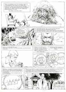 William Vance | XIII, Trois montres d’argent, planche originale Ã … | Septimus