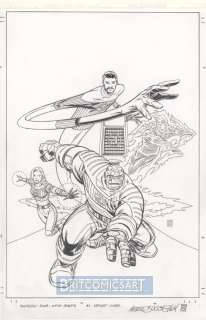 Mark Buckingham | Fantastic Four Movie Tie in First Steps Cover By Mark Buckingham Issue 1 Page 0 | BritComicsArt