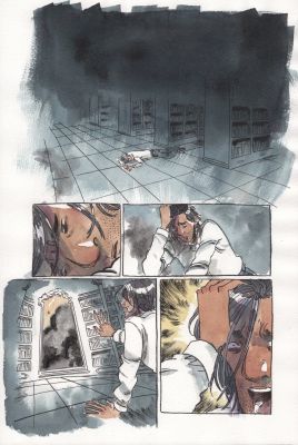 Morgan Beem | Author Immortal # 5 Page 20 | The Artist Bullpen