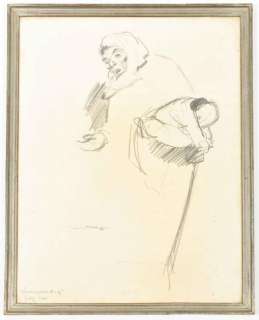 [ORIGINAL BOOK & COMIC BOOK ARTWORK] ALFRED MAZURE (1914-1974). ’BEGGAR-WOMAN WITH CHILD’ | Zwiggelaar Auctions