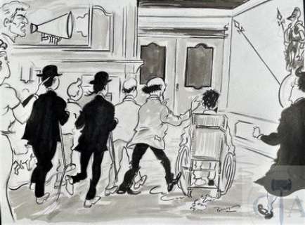 Bucquoy/La vie sexuelle de Tintin. Dessin original… | Dagoty
