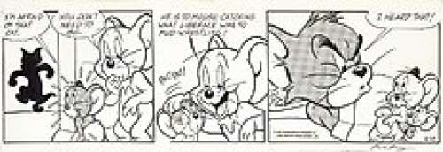 Kelly Jarvis and Rich Maurizio -  original strip "Tom & Jerry" (1993) 