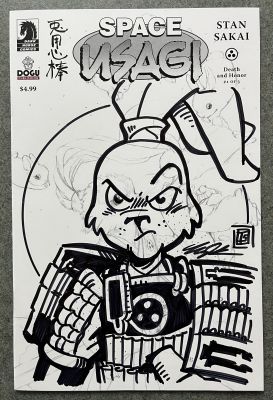 Tim Shinn | Usagi Yojimbo Remarque Sketch Tim Shinn | Raremarq (Buy It Now)