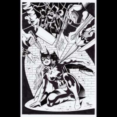 BATGIRL (Longshot #3 Tribute) by Maria Laura Sanapo | Pop Sequentialism