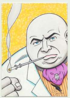 Marco Galli | Kingpin Sketch Card - Spider-Man Art Drop | TDArt