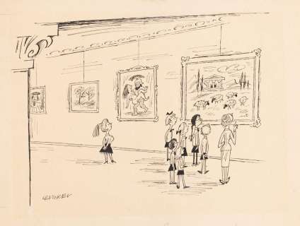 Zbigniew Lengren (1919 - 2003) | Zbigniew Lengren | Bez tytułu, ilustracja prasowa | Desa Unicum