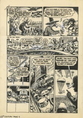 Gilbert Shelton | Freak Brothers 21St Century Page 4 | Albert Moy