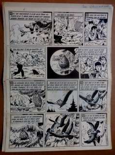 Wirel (Vandersteen, Willy / Verschuere, Karel) - Originele pagina - Bessy nr. 19 - De koning van de nacht p.25 - (1957) | Catawiki