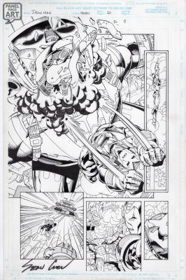 Sean Chen | Iron Man 7 Page 20 | Panel Page Art