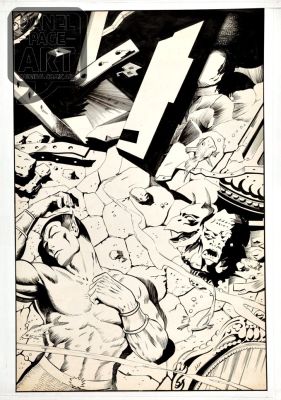 Dan Adkins - Tales To Astonish 98 Cover - Unpublished