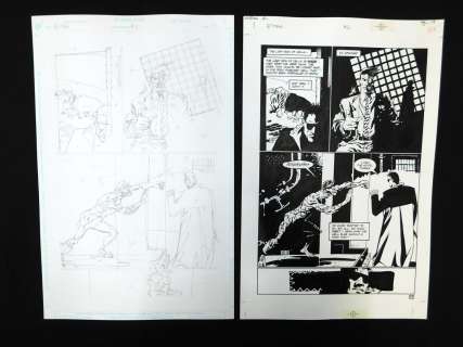 Original Comic Art DC Hitman Issue #2 Page 19 - 2 Pieces