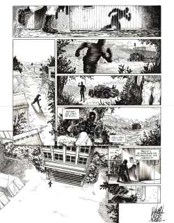 CARETTE Julien - Planche originale 20 de LES EXILES DE MOSSEHEIM