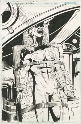 Karl Moline | Blood Moon: Superboy Issue 1 Page 1 | Albert Moy