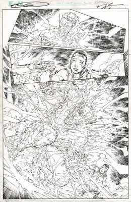 Titans vol. 2 #05 page 19 by Brett Booth | Raremarq (Buy It Now)