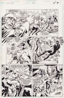 Steve Irwin | New Gods #24 Pg. 10 Spread Issue 24 Page 10 | Anthony’s Comic Book Art