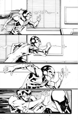 Andy Macdonald | The Dispatch - the Death of Mecha Man #01 Page 09 Issue 01 Page 09 | Comic Art House