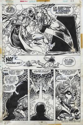 Al Milgrom, Jim Starlin | Strange Tales: Warlock Issue 181 Page 23 | Albert Moy