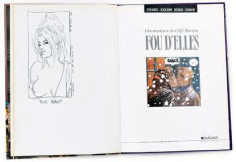 Durand & Rodolphe | Les aventures de Cliff Burton Dargaud Fou d’elles... | Cornette de St Cyr