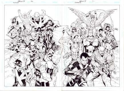 Marcus To - The Authority Issue #20 Wraparound Cover