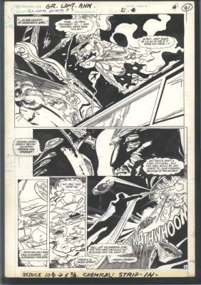 Trevor Von Eeden | Von Eeden Green Lantern Art - Green Lantern Vs Invaders Issue Green Lantern Corps Annual # 2 Page 6 | Koch Comic Art
