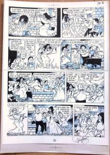 Geerts, Paul - Originele pagina (p.53) -  Angst op de "Amsterdam" - (1984) | Catawiki