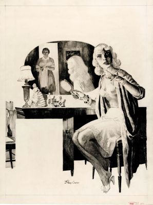 Johnny Craig | Confessions Illustrated #2 P 1 Splash (Johhny Craig’s Very Last Ec Splash & Story! Drawn Huge!) 1955 | Romitaman