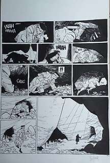 Bonhomme, Mathieu - Planche originale (p.32) Le marquis d’Anaon T1  - L’île de Brac - (2002) | Catawiki