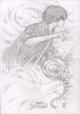 Mark Buckingham | Dream (The Sandman) Pencil Commission - Signed | Anthony’s Comic Book Art