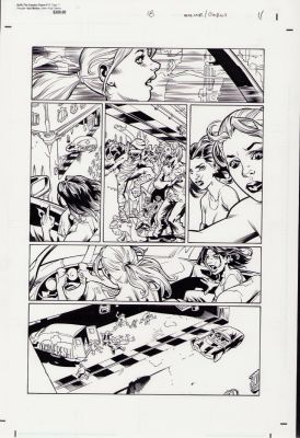Karl Moline | Buffy the Vampire Slayer #18 Pg.11 - Interior Page - 2003 | Anthony’s Comic Book Art