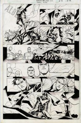 Thony Silas | Batman Beyond 2.0 Issue 21 Page 9 | Albert Moy