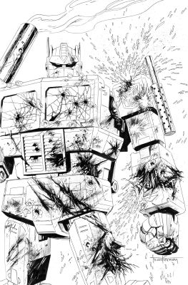 Transformers #10 by Tyler Kirkham | DiTullio Art Collective