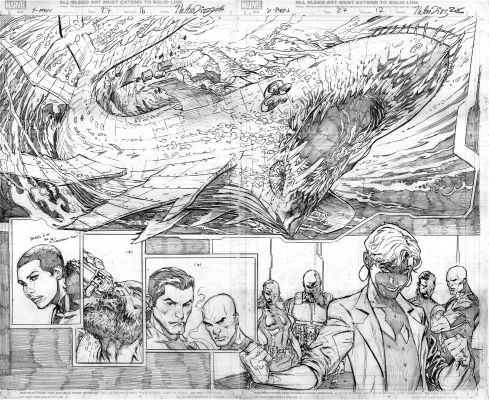 Netho Diaz | X-Men Issue 27 Page 16 And 17 | ComiConArt