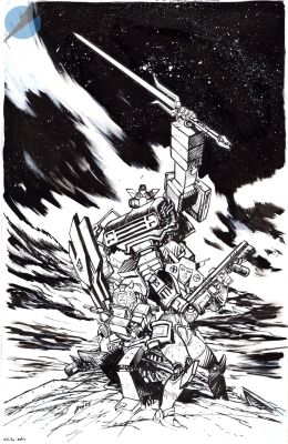 Daniel Warren Johnson | Transformers Issue 21 Page Cover | Felix Comic Art