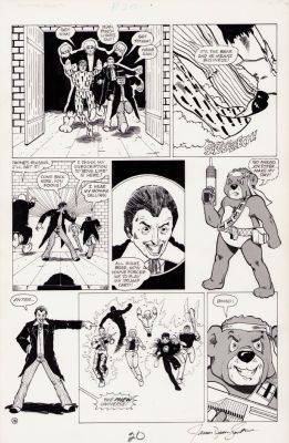 James Dean Smith - Boris the Bear #6 Pg.20 - Interior Page 1987 - Signed