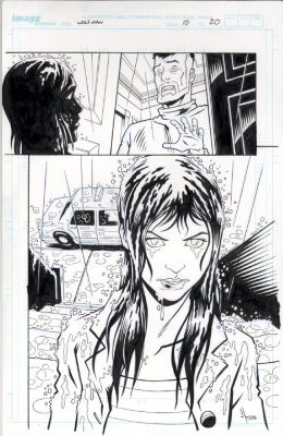 Jason Howard | Astounding Wolfman Issue 10 Page 20 | Splash Page